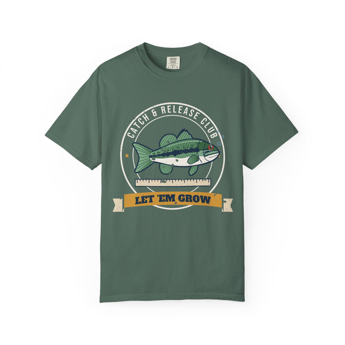Catch & Release Club Let 'Em Grow Bass Tee