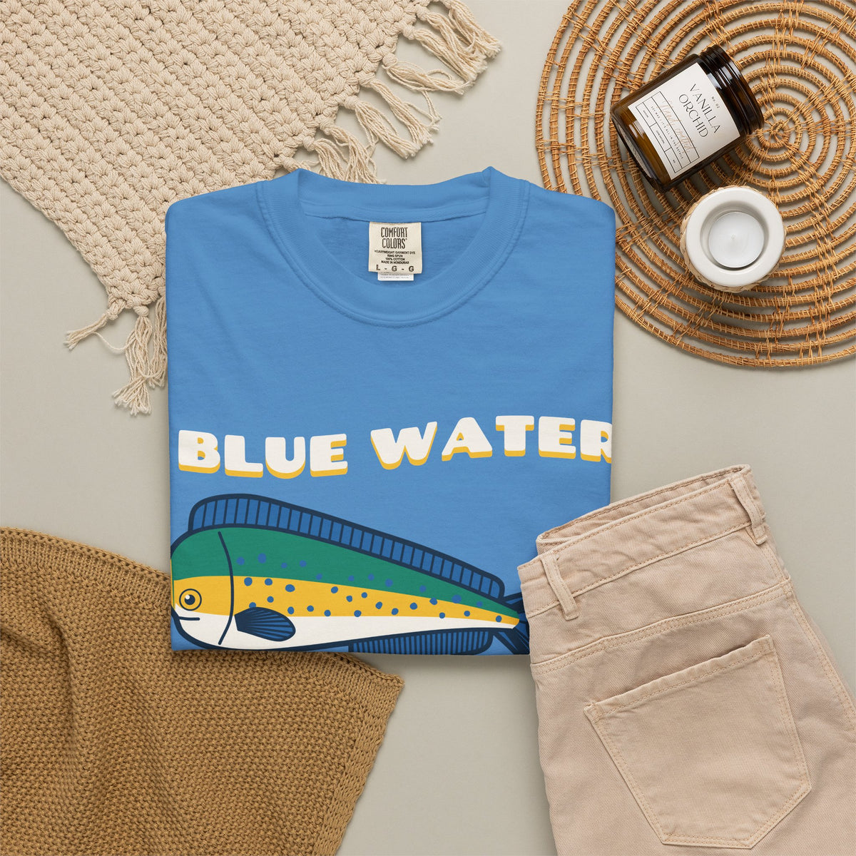 Blue Water Offshore Mahi Tee