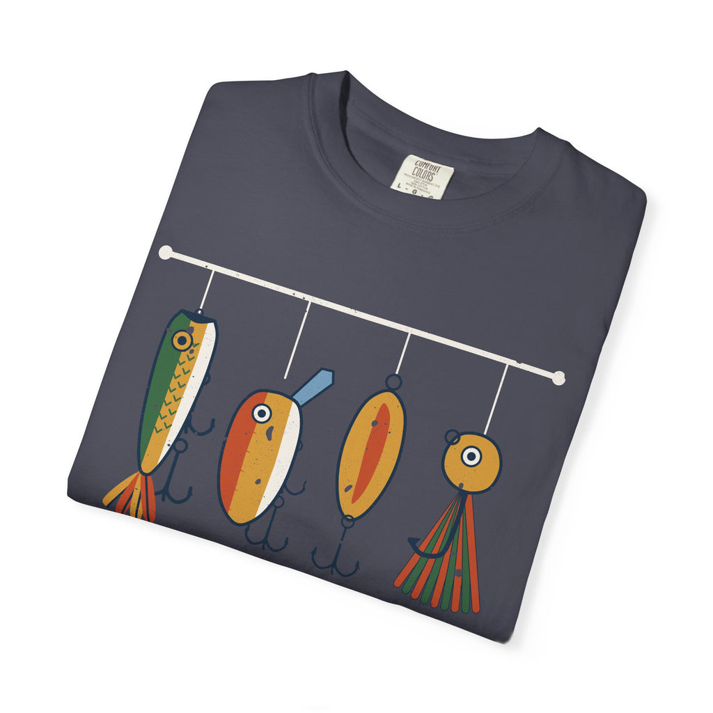 Talk Tackle to Me Retro Fishing Lures Tee