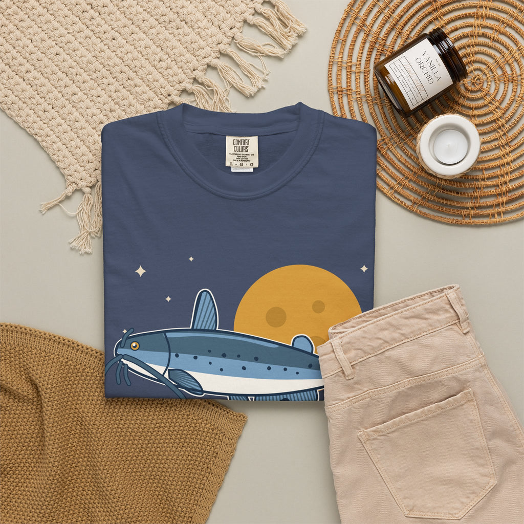 Whiskers After Dark Night Catfishing Tee