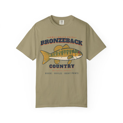 Bronzeback Country Smallmouth Bass Vintage Tee