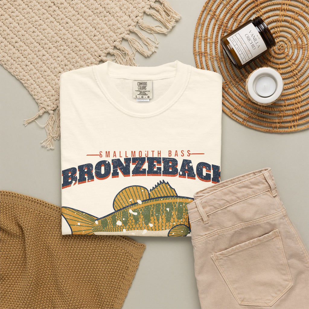 Bronzeback Country Smallmouth Bass Vintage Tee