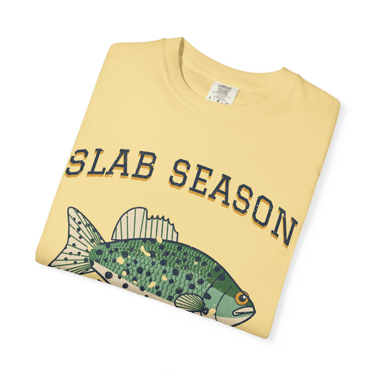 Slab Season Crappie Fishing Club Tee