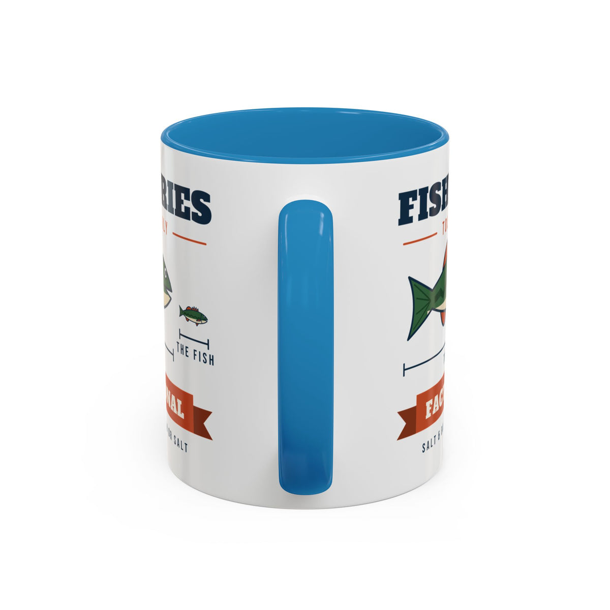 Fish Stories, Facts Optional Mug