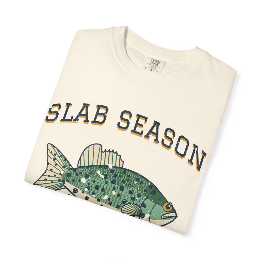 Slab Season Crappie Fishing Club Tee