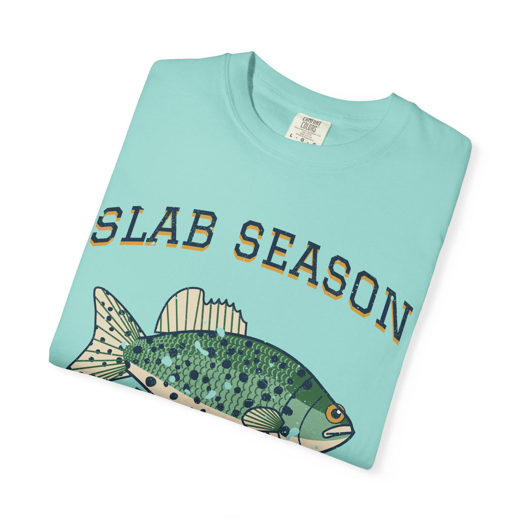 Slab Season Crappie Fishing Club Tee