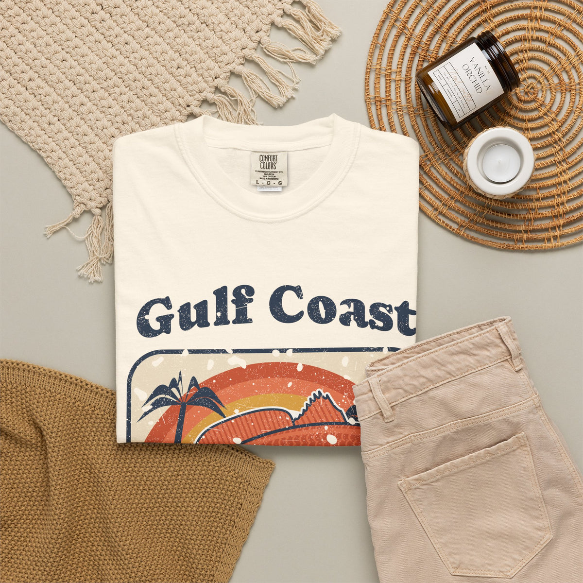 Gulf Coast Fishing Club Retro Redfish Tee