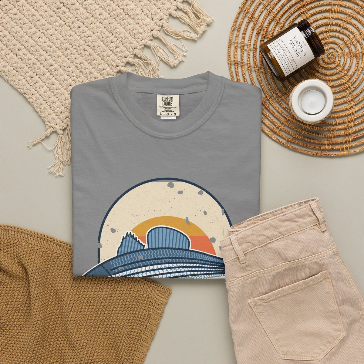 Stripers and Sunrises Surf Fishing Tee
