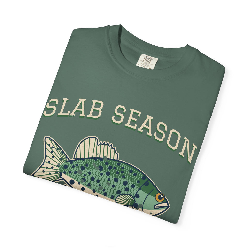 Slab Season Crappie Fishing Club Tee
