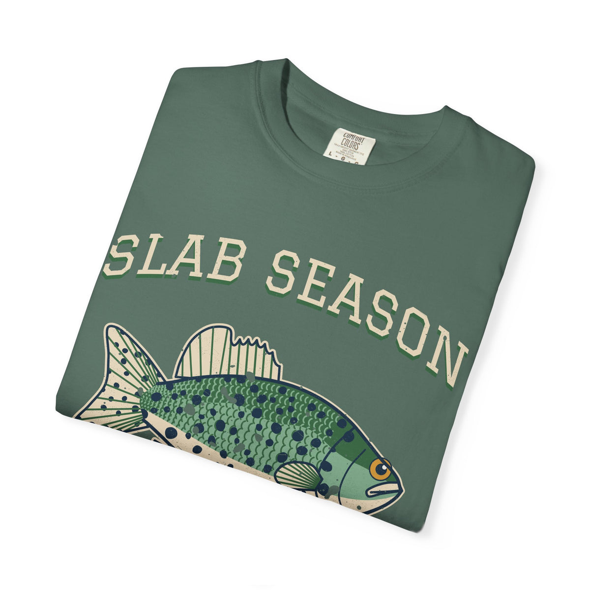 Slab Season Crappie Fishing Club Tee