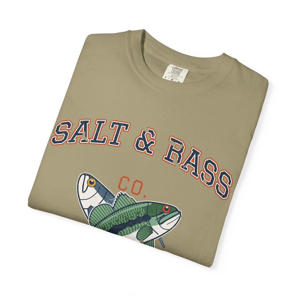 Salt & Bass Co. Est. on the Water Varsity Tee