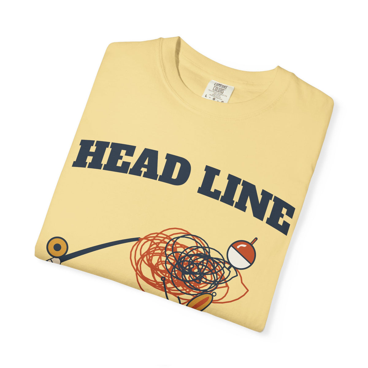 Head Line Untangler Fishing Dad Tee