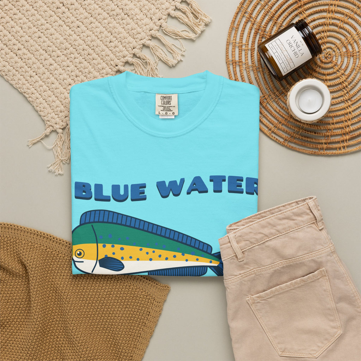 Blue Water Offshore Mahi Tee