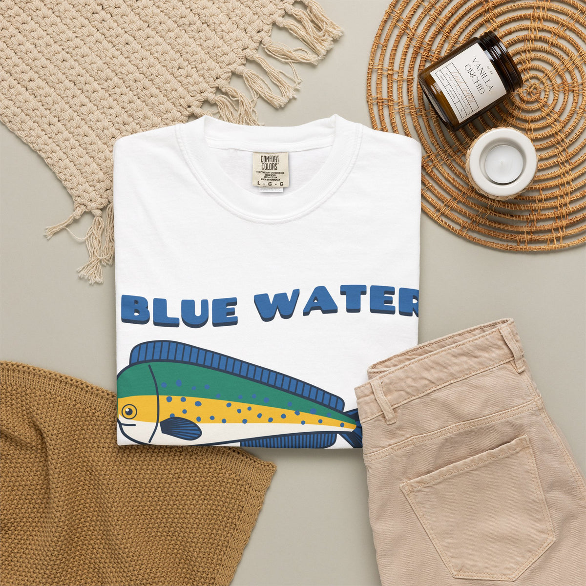Blue Water Offshore Mahi Tee