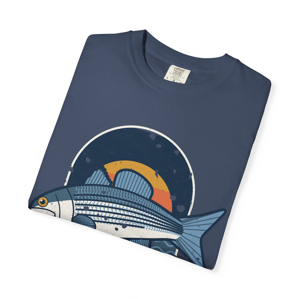 Stripers and Sunrises Surf Fishing Tee