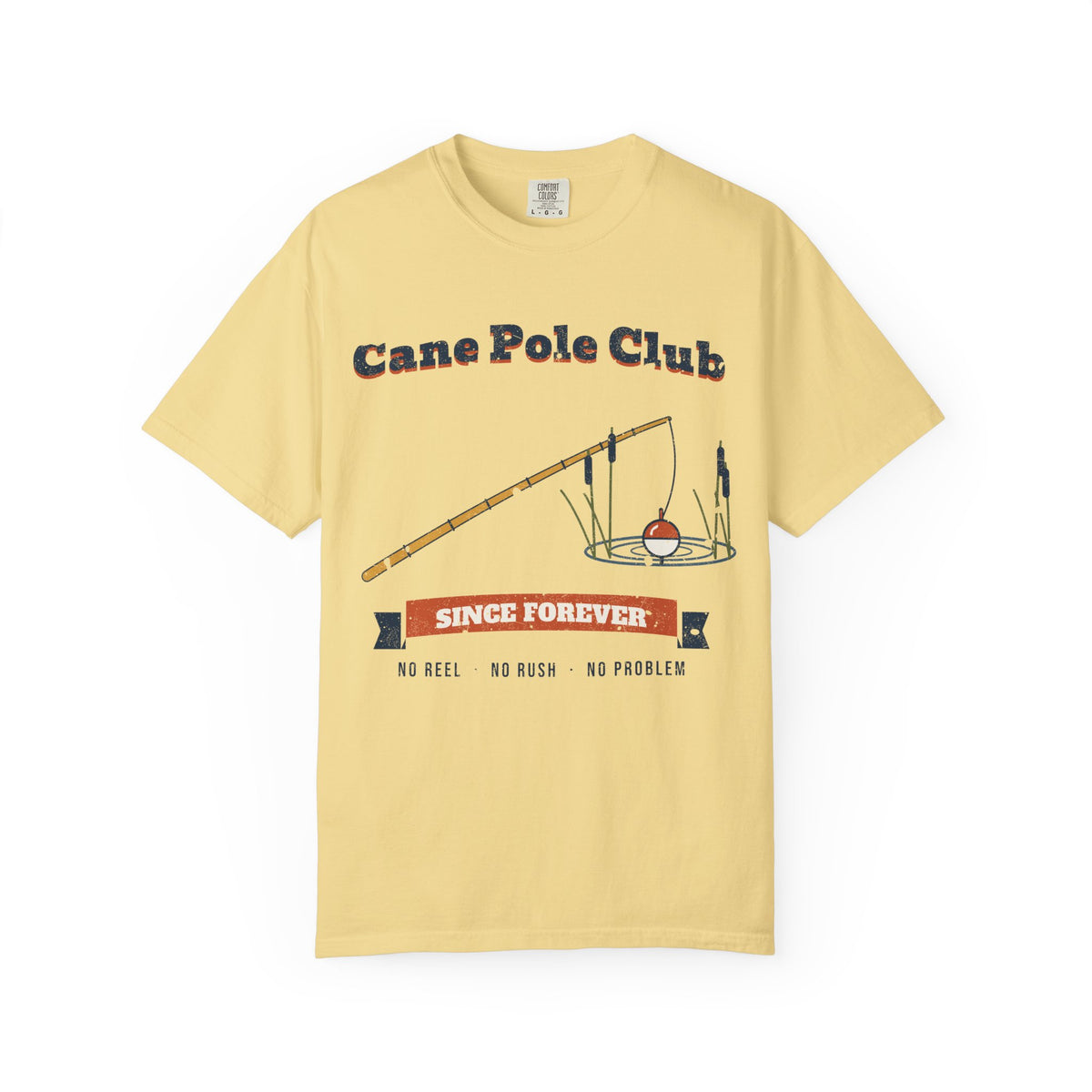 Cane Pole Club Since Forever Nostalgic Fishing Tee