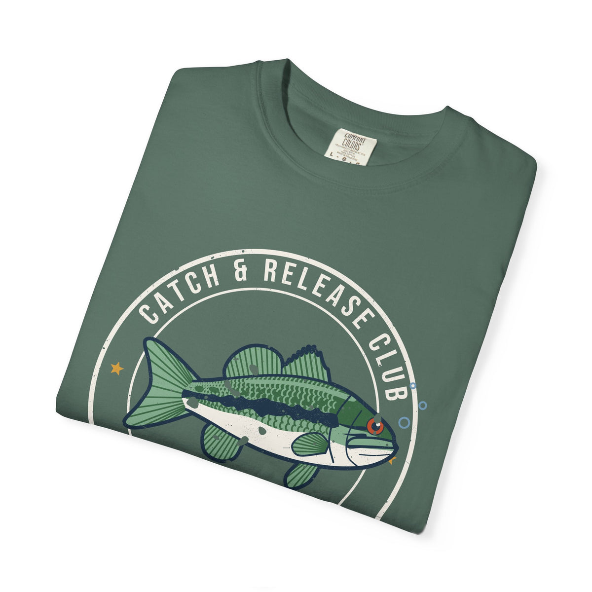 Catch & Release Club Let 'Em Grow Bass Tee