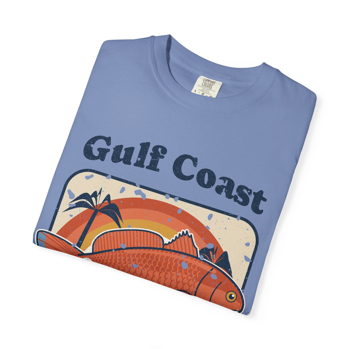 Gulf Coast Fishing Club Retro Redfish Tee
