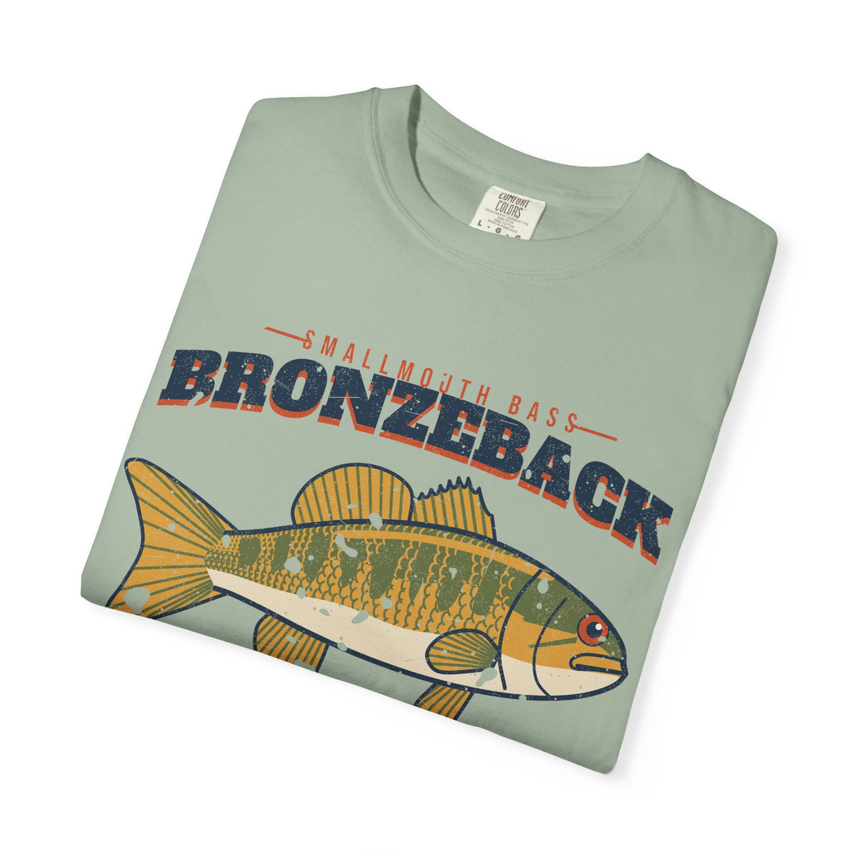 Bronzeback Country Smallmouth Bass Vintage Tee
