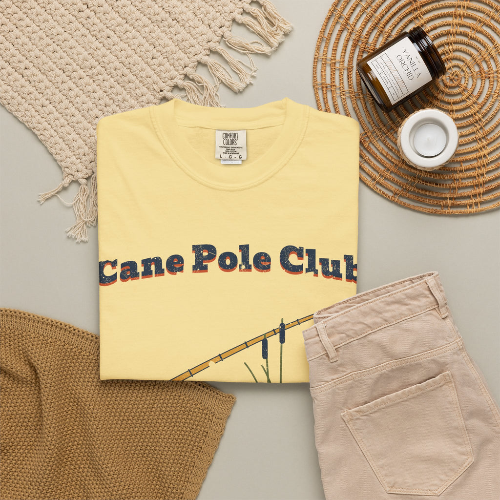 Cane Pole Club Since Forever Nostalgic Fishing Tee