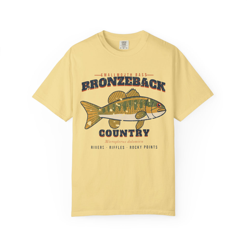 Bronzeback Country Smallmouth Bass Vintage Tee