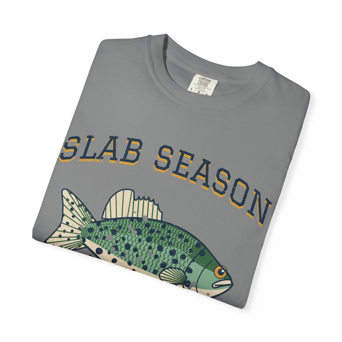 Slab Season Crappie Fishing Club Tee