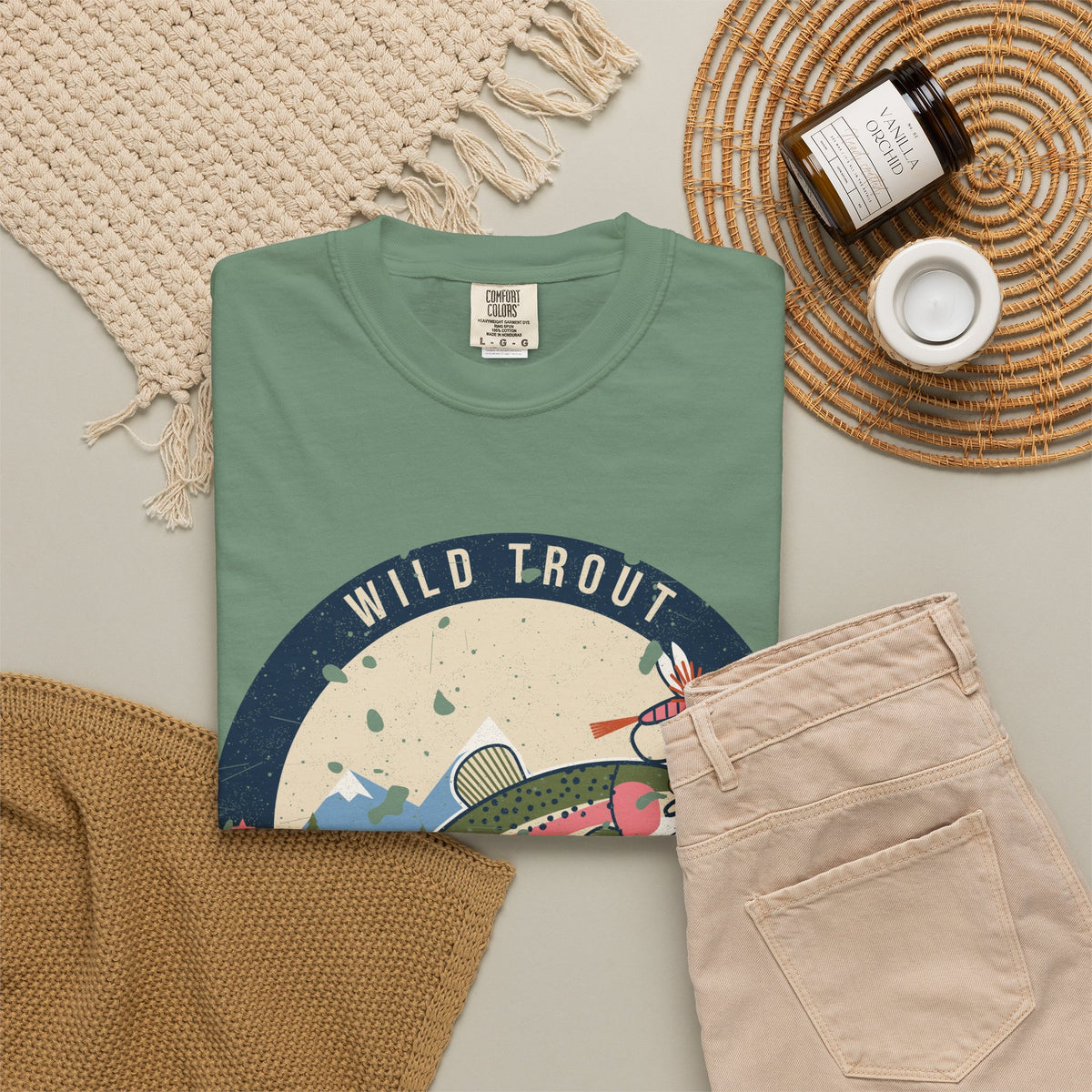 Wild Trout Cold Water Club Fly Fishing Tee